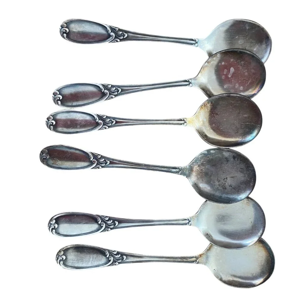 Plata Lappas‎ Flatware Set France Scroll Design 61 pieces Inox Stainless Steel